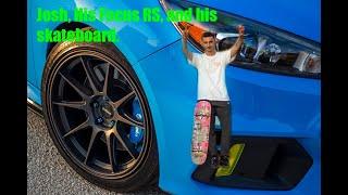 Josh Gracias Focus RS and his skateboard!