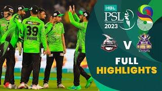 Full Highlights | Lahore Qalandars vs Quetta Gladiators | Match 18 | HBL PSL 8 | MI2T