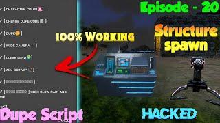 Ark mobile: Hack Script Dupe & Dupe code| Structure Spawn | Episode -20 | Soa Squad