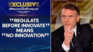 Firstpost-France TV Exclusive: Macron wants to Get in the AI Race: Regulation Comes Later? | N18G