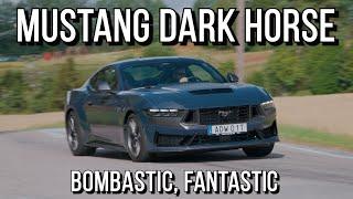 NEW FORD MUSTANG DARK HORSE // AMERICAN MUSCLES IS SOMETHING EXTRA // REVIEW