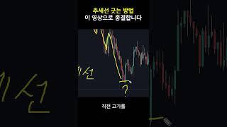 추세선 작도법?