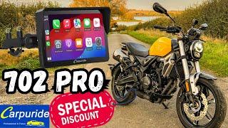 NEW Carpuride 702 Pro Motorcycle 7" Screen BIG DISCOUNT