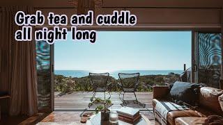 Cuddle weather rain sounds to sleep with your lover - grab tea and cuddle all night long