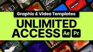 UNLIMITED Downloads for Video Templates and Motion Graphic Elements on Pixflow Store