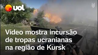 Vídeo mostra incursão de tropas ucranianas na região de Kursk; Rússia descarta negociar com Ucrânia