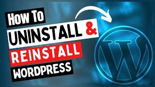 How to uninstall and reinstall WordPress (on cPanel) | Step-by-step | delete WordPress from cPanel