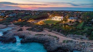 Chalet de lujo y diseño en primera línea de mar en Menorca