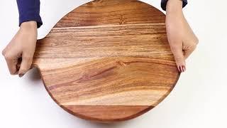 Buy Make in Modern Acacia Wood Cutting Serving Chopping Board | Top and Best Choice