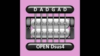 Perfect Guitar Tuner (Open Dsus4 = D A D G A D)