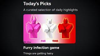 Roblox Promoted a Nasty Furry Game to All 13+ Users...