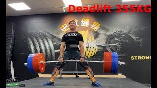 【舉重槓跟健力槓有差嗎│我是覺得舉重槓比較好拉啦】Deadlift 355KG│凱傑KJ【史壯健身STRONG】