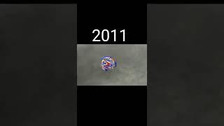 evolution of aiga vs valt\beyblade burst turbo amv