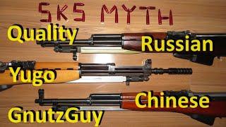 SKS Myth, Yugo best quality vs. Russian & Chinese. M59/66A1.