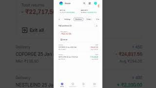 Options trading live in groww app | 3500 profit trading In share market #intradaytrading