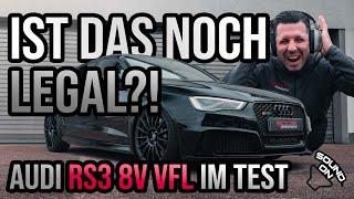 Audi RS3 8V VFL wie laut kann eine Serien AGA sein?