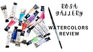 Rosa Gallery Watercolor in Tubes Review