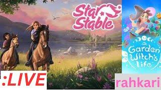 Bis 20 uhr! Garden Witch Life und danach etwas Star Stable ONLINE !! Komm rum um nichts zu verpassen