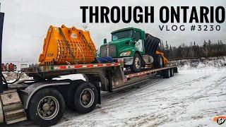 THROUGH ONTARIO | My Trucking Life | Vlog #3230