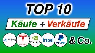 Top 10 Aktien-Käufe/-Verkäufe der Hedgefonds: Analyse & Prognose