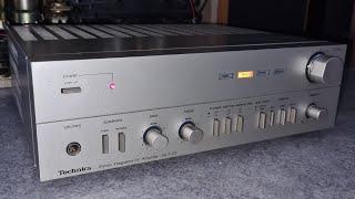 1980 Technics SU-C03 amplifier test with Canton Plus C and Plus S
