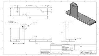 How to Create 3D Part and 2D Drawing in Solidworks