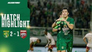 MATCH HIGHLIGHT | PERSEBAYA 2 - 1 BORNEO FC