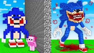 I Cheated With SHIN SONIC In Minecraft Build Battle! (Scary)