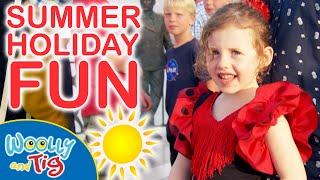 @WoollyandTigOfficial- Summer Holiday Fun ️| TV Show for Kids | Toy Spider