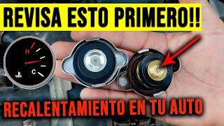 4 Fallas que causan RECALENTAMIENTO en tu Auto COMPROBADO!!