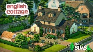 Cozy English Cottage  || The Sims 4 Speed Build