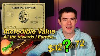 Amex Gold Year One Review: Keep, Cancel or Downgrade?