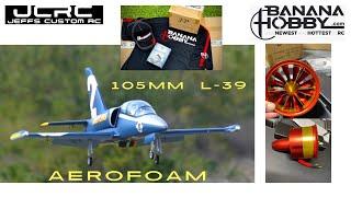 Banana Hobby 12 CH AeroFoam Breitling L-39 Albatros 105mm RC EDF Jet PNP