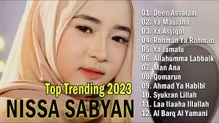 Nissa Sabyan [ Full Album 2023 ]  LAGU SHOLAWAT NABI MERDU TERBARU 2023 Penyejuk Hati