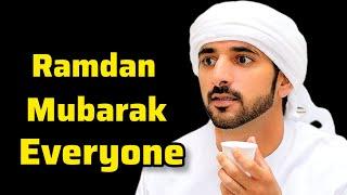 Ramdan Kareem Mubarak Everyone | Sheikh Hamdan | Fazza Prince of Dubai | Fazza Poems