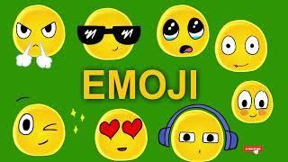 Animated Emojis Green Screen ||Emoji green screen free download||Free Animated Emoji (No Copyright)
