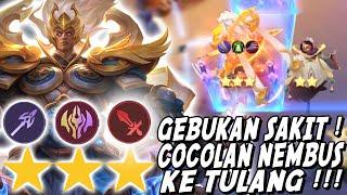 MARTIS LANCER TITAN MODE ! SABETAN NYA DASYAT ! COCOLAN KENCENG ! SEKALI COCOL DARAH PENUH + SHIELD!