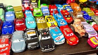 Cars 1/2/3 : Lightning McQueen on the Road, Sally, Hudson, Chick Hicks, Jackson Storm, Cruz Ramirez