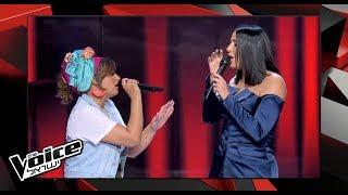 THE VOICE ישראל | הדואט של נסרין קדרי ובתאל ירימי – "אלבי מעאק"