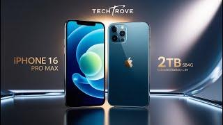 iPhone 16 Pro Max: BIGGER Screen, Camera & Battery?!  2TB Storage Option!  (TechTrove)