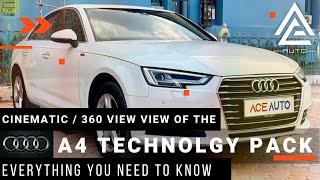 Audi A4 35 TDI Technology Edition | Cinematic/360 View | Pre Owned Car for Sale | Ace Auto Kolkata