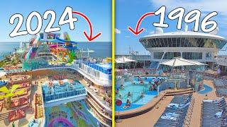 OLDEST to NEWEST Royal Caribbean cruise ships!