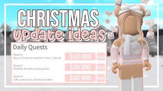 Christmas Update Ideas Bloxburg Players Want in 2024 (Roblox)