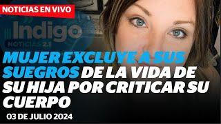 Mujer aleja a sus suegros de la vida de su hija tras criticar su cuerpo I Reporte Indigo