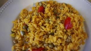 Arroz Con Gandules Puertorriqueño