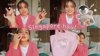 Singapore Shopping Haul!  makeup , knick knacks, *cute*  