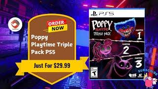 Poppy Playtime Triple Pack PS5 – Only $29.99  #PoppyPlaytime #PS5Games #TriplePack #ShopNow 