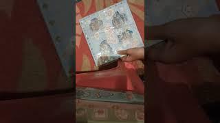 Asmr Unboxing stiker momo biru #asmr #unboxing #stiker