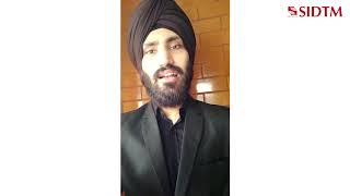 Symbiosis | SIDTM Pune | StudentSpeaks - Tarandeep Singh (Batch 2019-21)