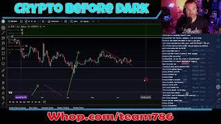 BITCOIN rollercoaster continues, alts get CRUSHED - lets chart it LIVE!
